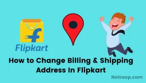 Change Billing Address In Flipkart