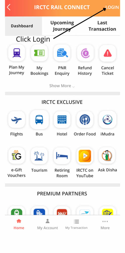 How to book tatkal ticket in IRCTC app