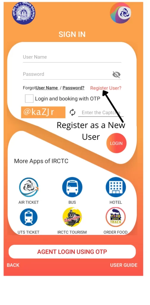 How to book tatkal ticket in IRCTC app