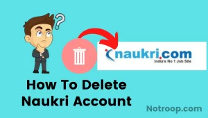 Delete Naukri Account