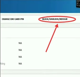 unblock Bajaj EMI card
