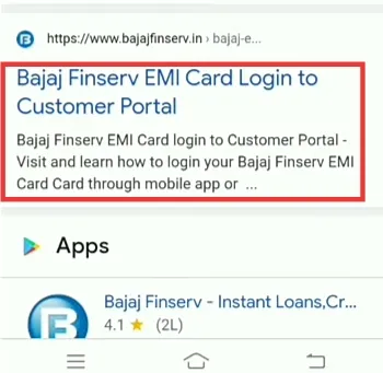 unblock Bajaj EMI card