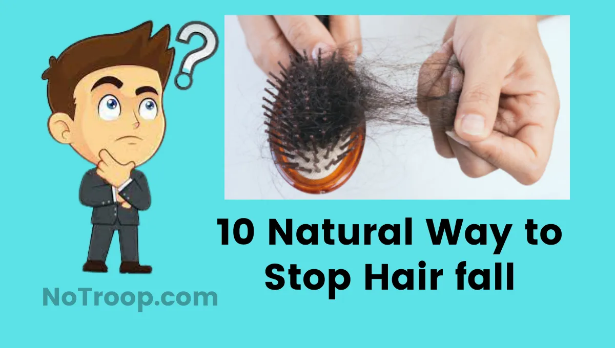 10 Natural Way to Stop Hair fall - How to Stop Hair fall