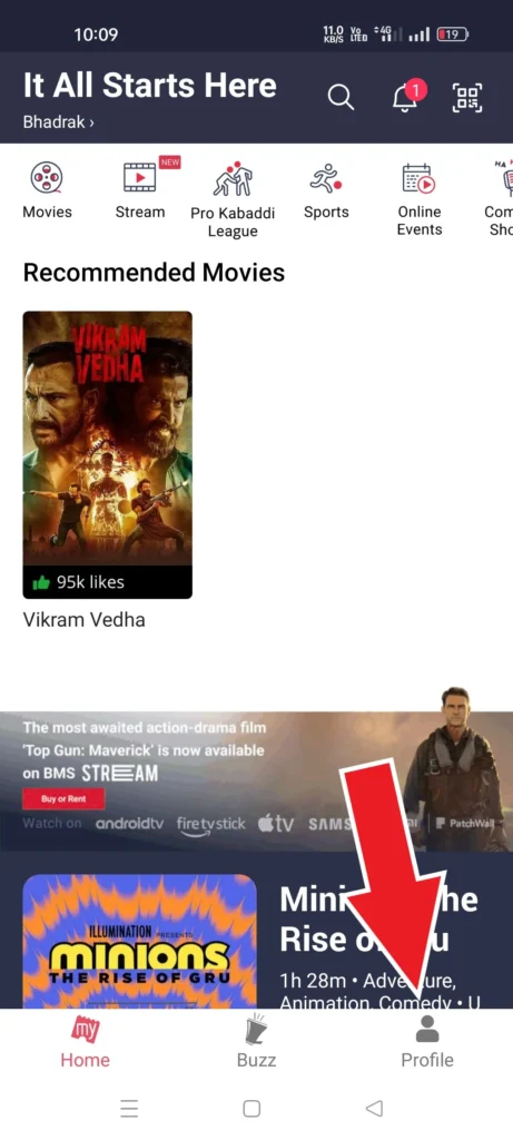 How to cancel ticket in BookMyShow