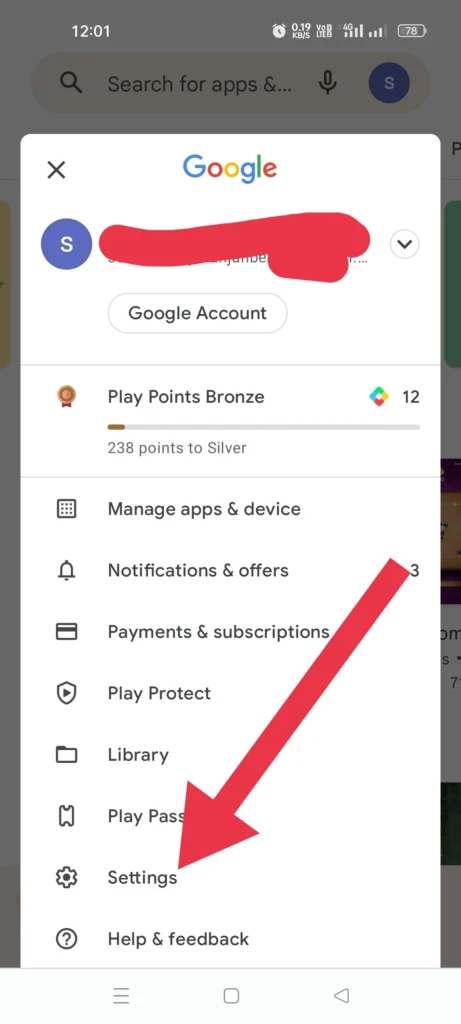 How to delete a Google Play Store account