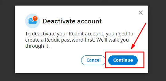 Delete Reddit Account