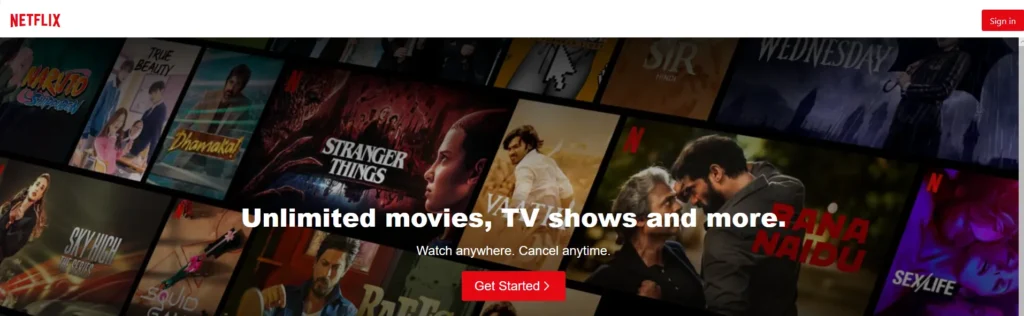download movies on Netflix

