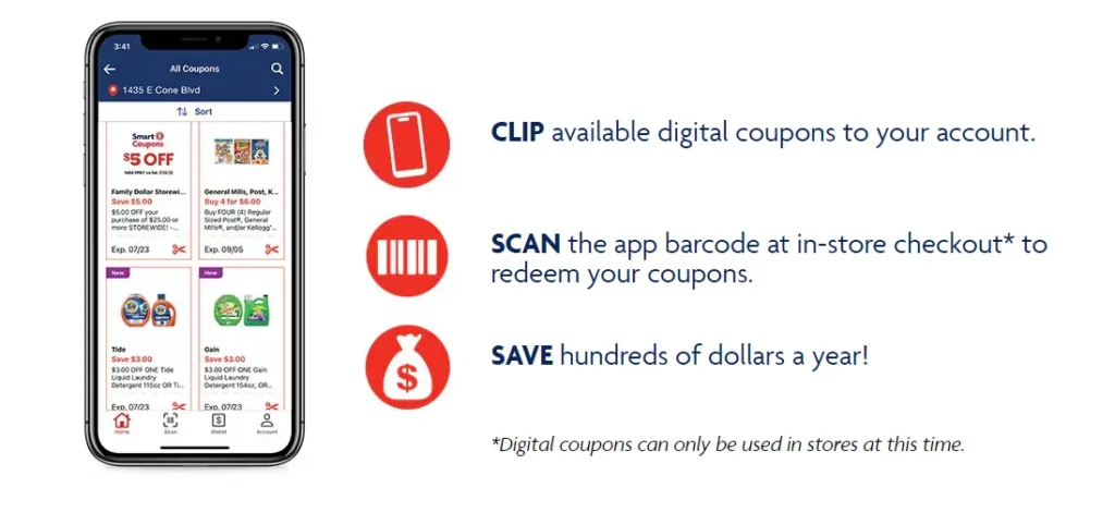 Family Dollar Smart Coupons App: Create Family Dollar Account