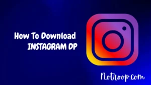 How To Download Instagram Dp