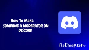 How To Make Someone A Moderator On Discord