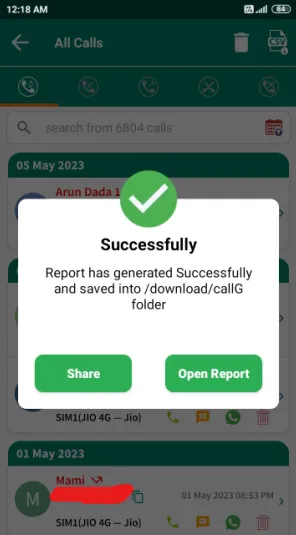 Recover Deleted Call History