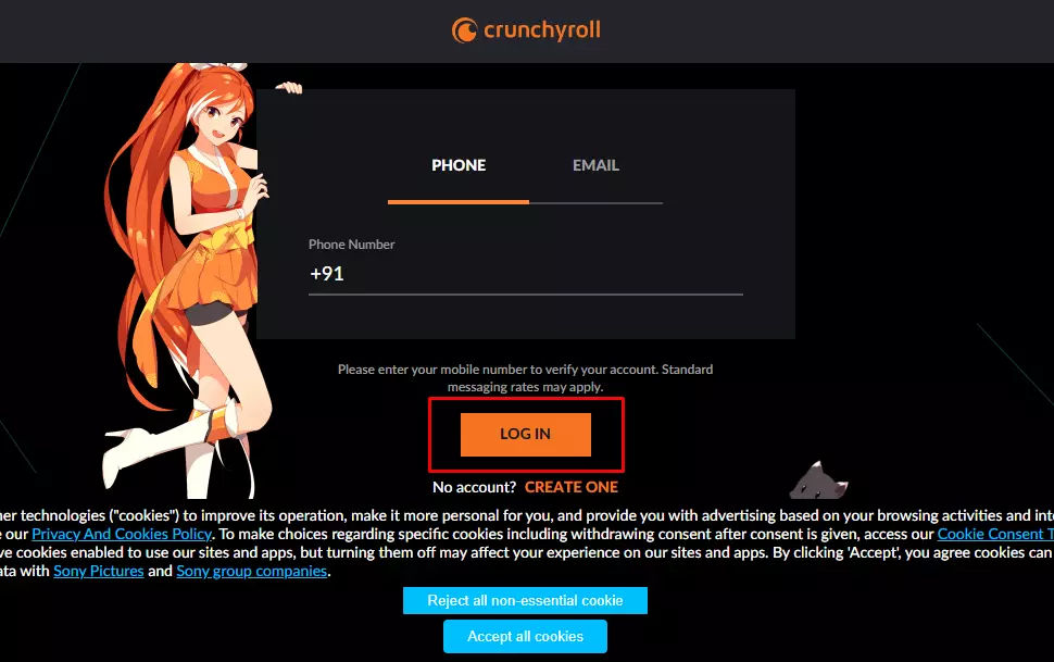 Delete Crunchyroll Account