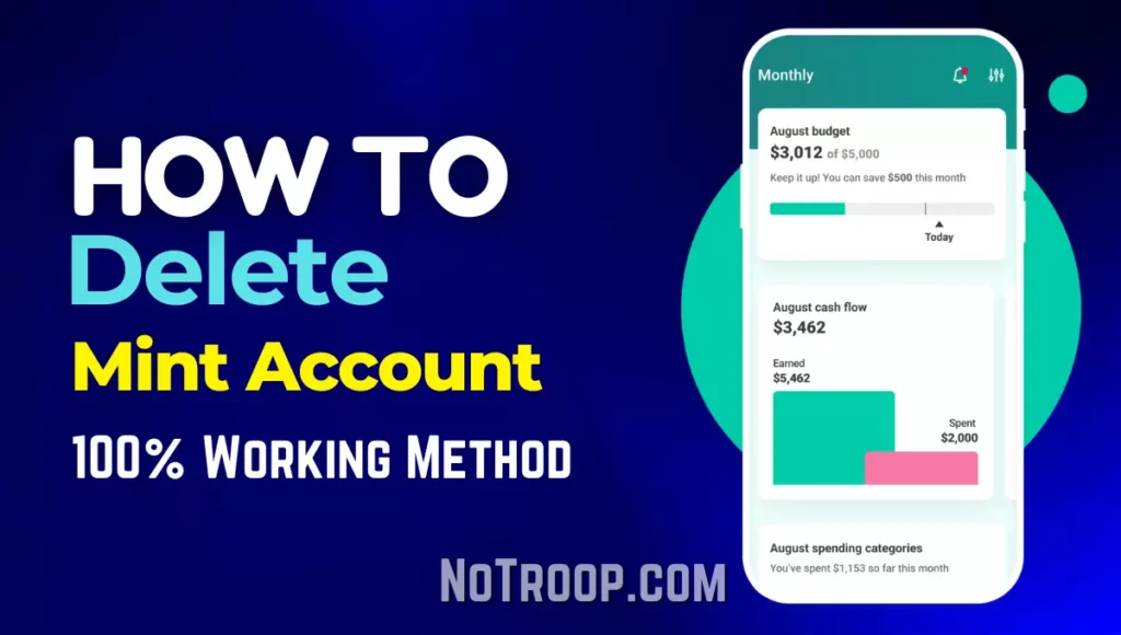 How To Delete Mint Account