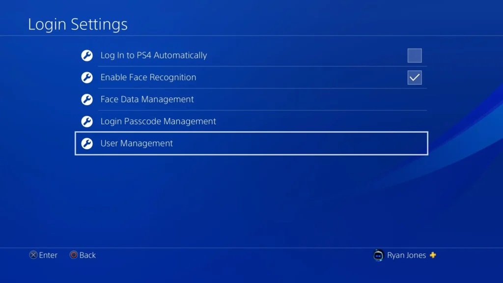 How To Delete a User On PS4