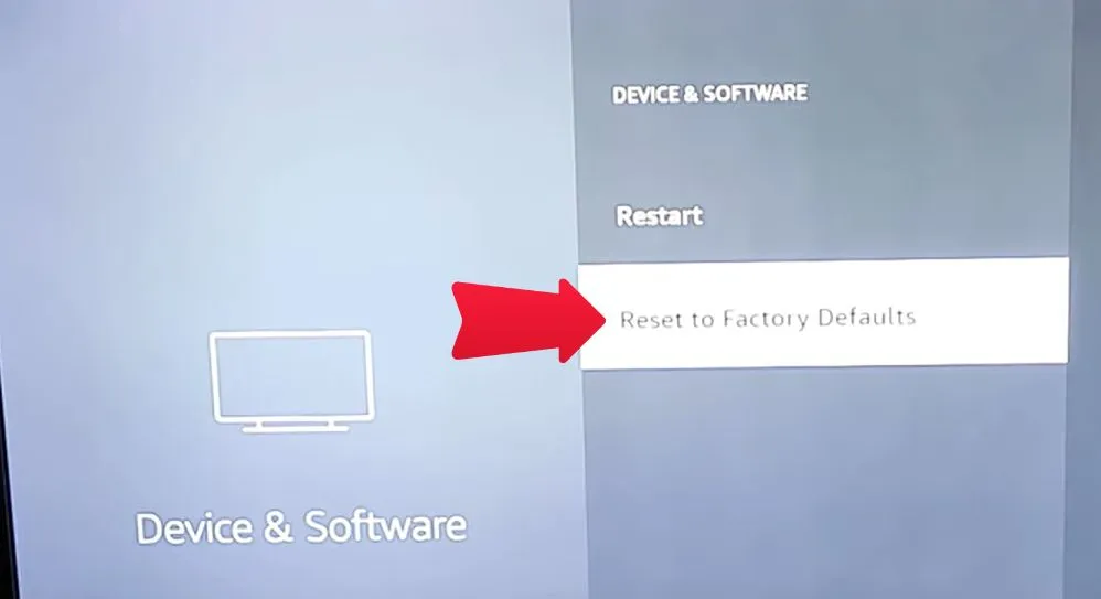 How To Reset Fire TV With Remote