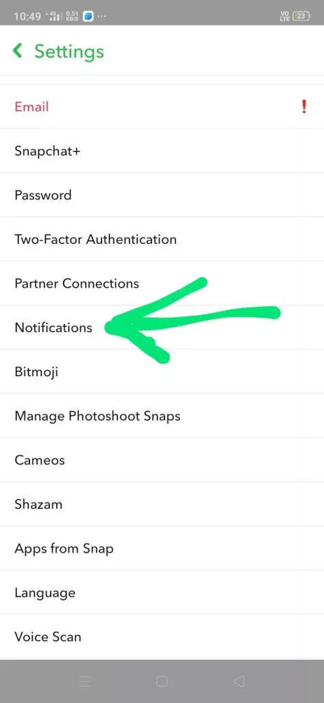 How To Turn Off Snapchat Notifications