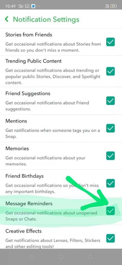 How To Turn Off Snapchat Notifications