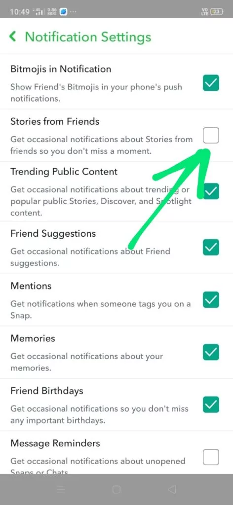 How To Turn Off Snapchat Notifications For Stories