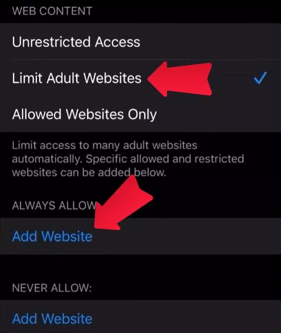 How to Block a Website on Safari