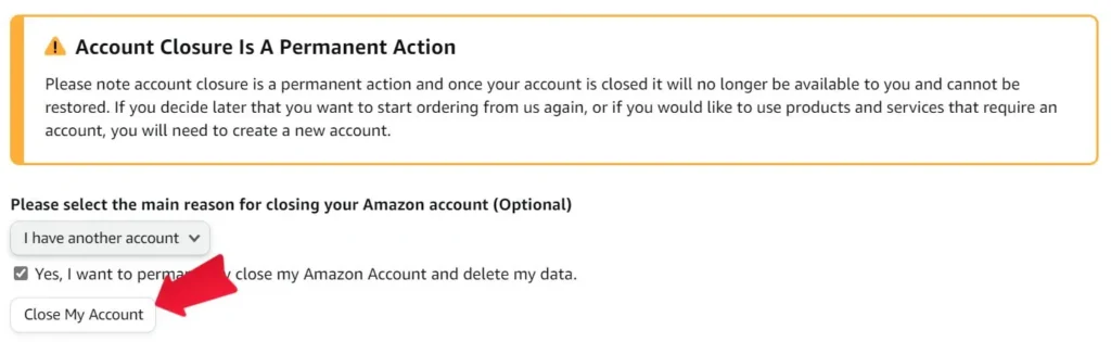 How to Delete Audible Account (3)