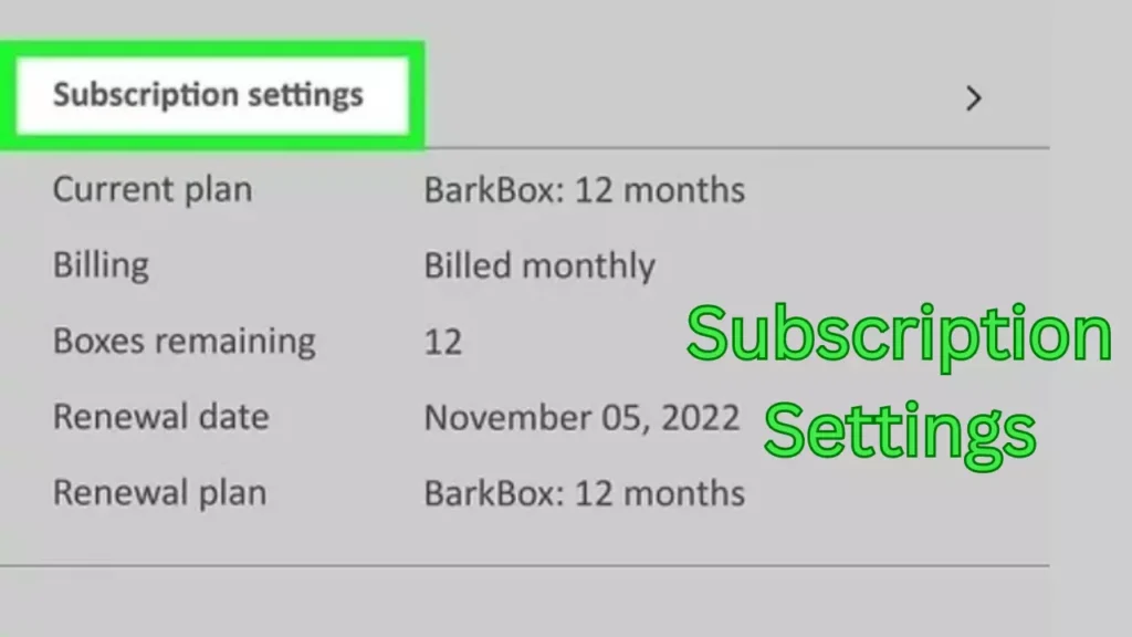 How to cancel Barkbox subscription online