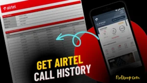 Airtel Call History